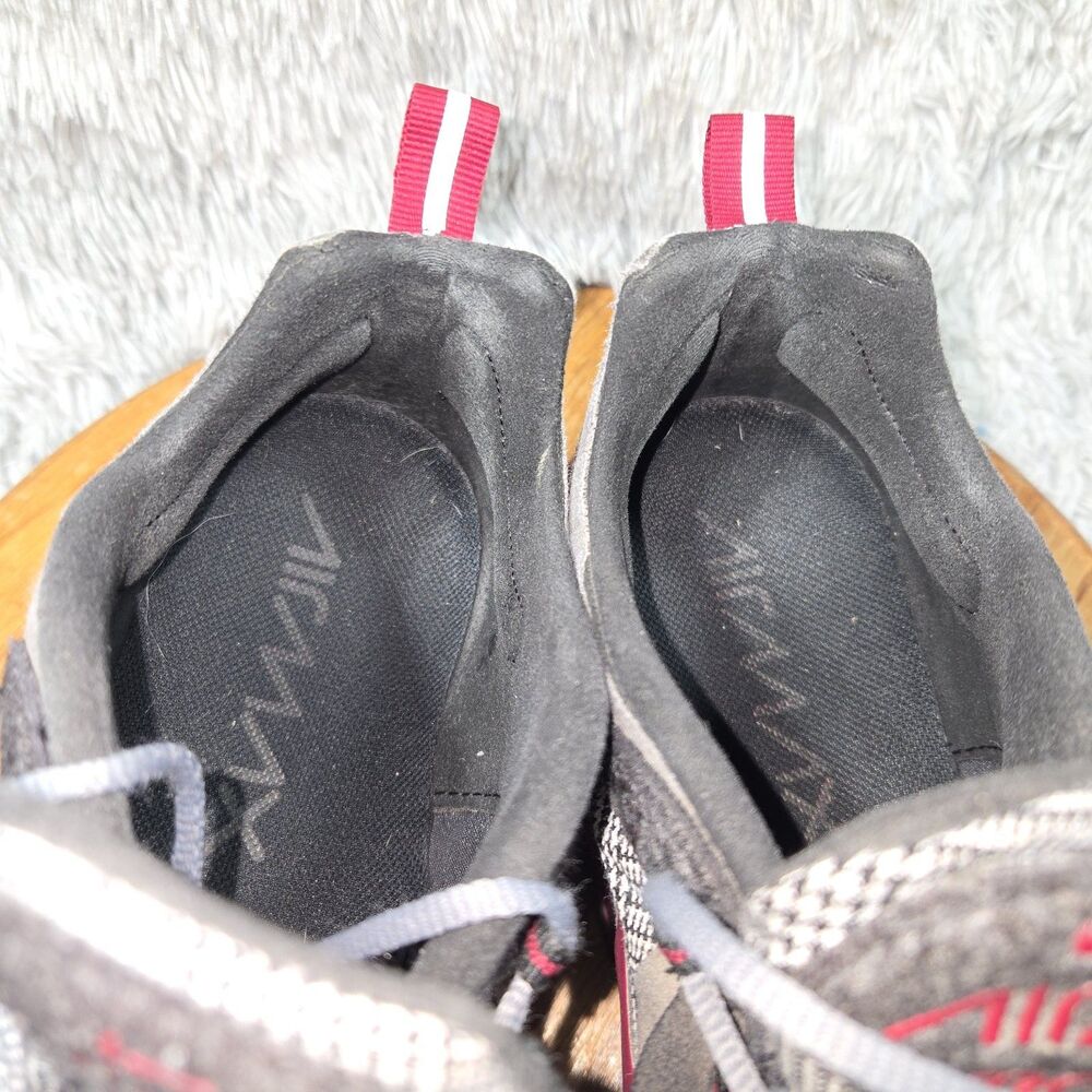 Nike Men Air Max 270 React Alabama Houndstooth Mens Size 12 Gray Noble Red Shoes - Picture 5 of 12